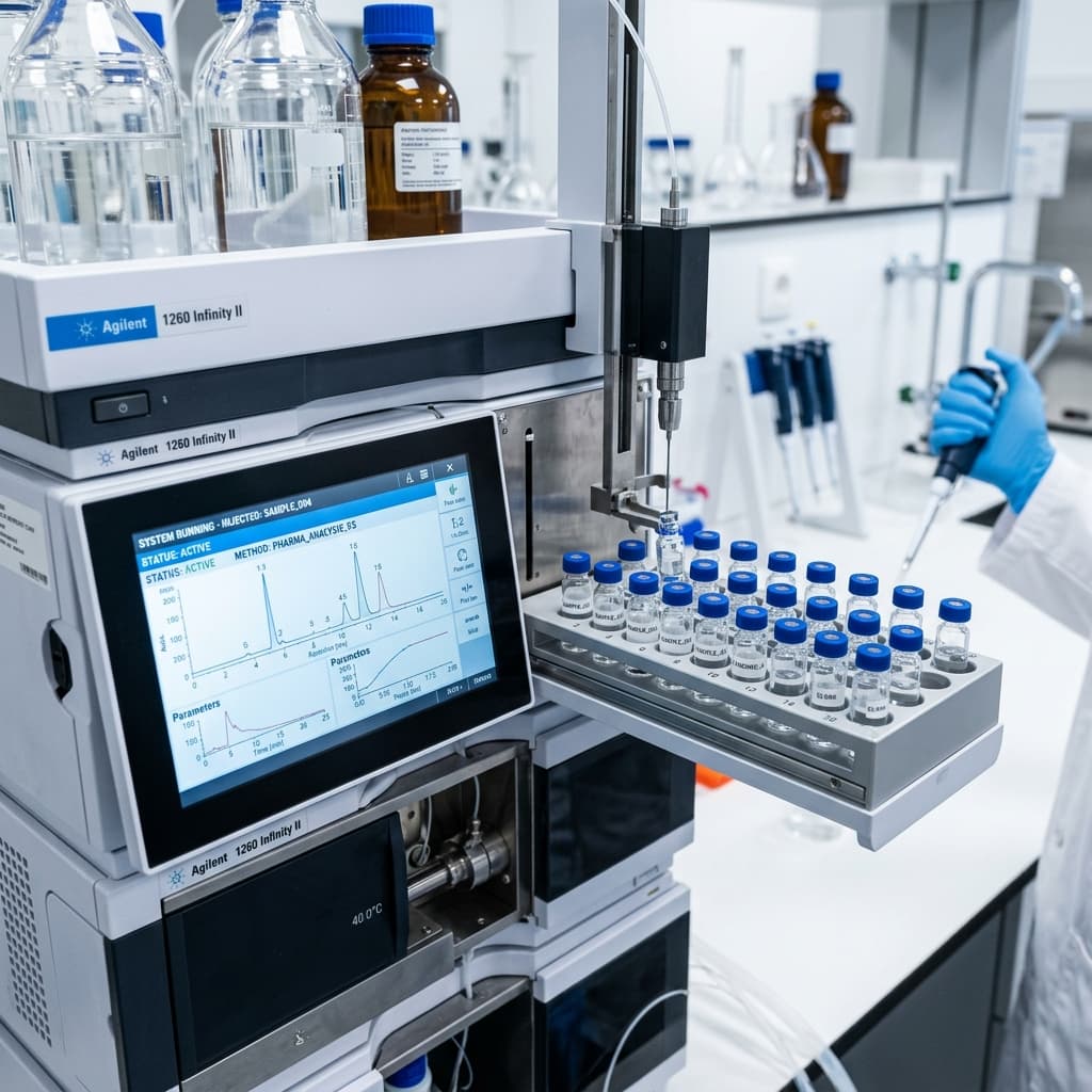 Analytical laboratory testing equipment